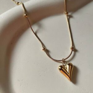 Heart Serpentine Necklace